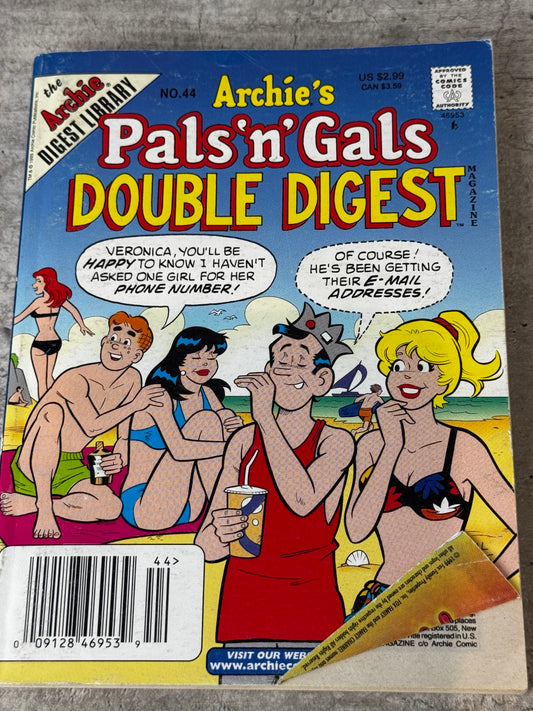 1999 - Archie's Pals 'n' Gals Double Digest Magazine #44 Var. A - VF+ - ENG 1