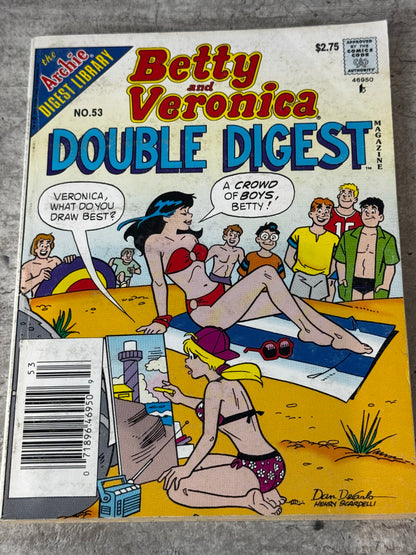 1995 - Betty & Veronica Double Digest Magazine #53 Var. B - VF+ - ENG 1