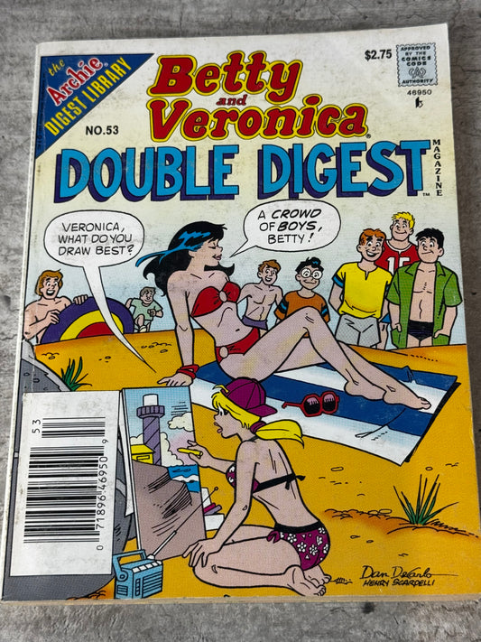 1995 - Betty & Veronica Double Digest Magazine #53 Var. B - VF+ - ENG 1