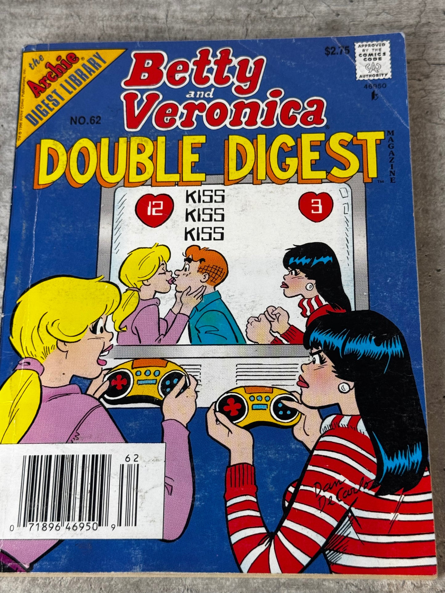 1997 - Betty & Veronica Double Digest Magazine #62 Var. B - VF+ - ENG 1