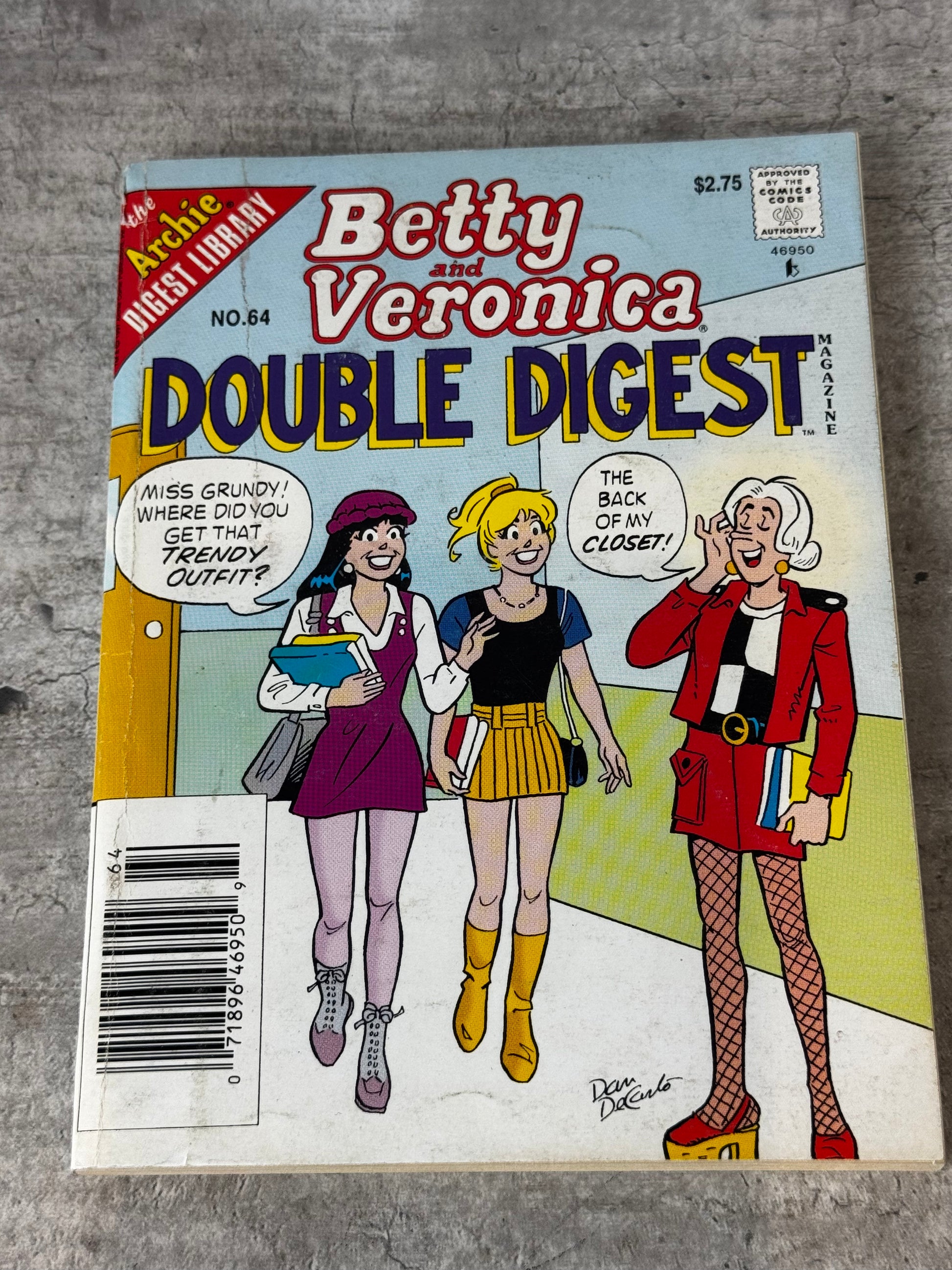 1997 - Betty & Veronica Double Digest Magazine #64 Var. B - VF+ - ENG 1