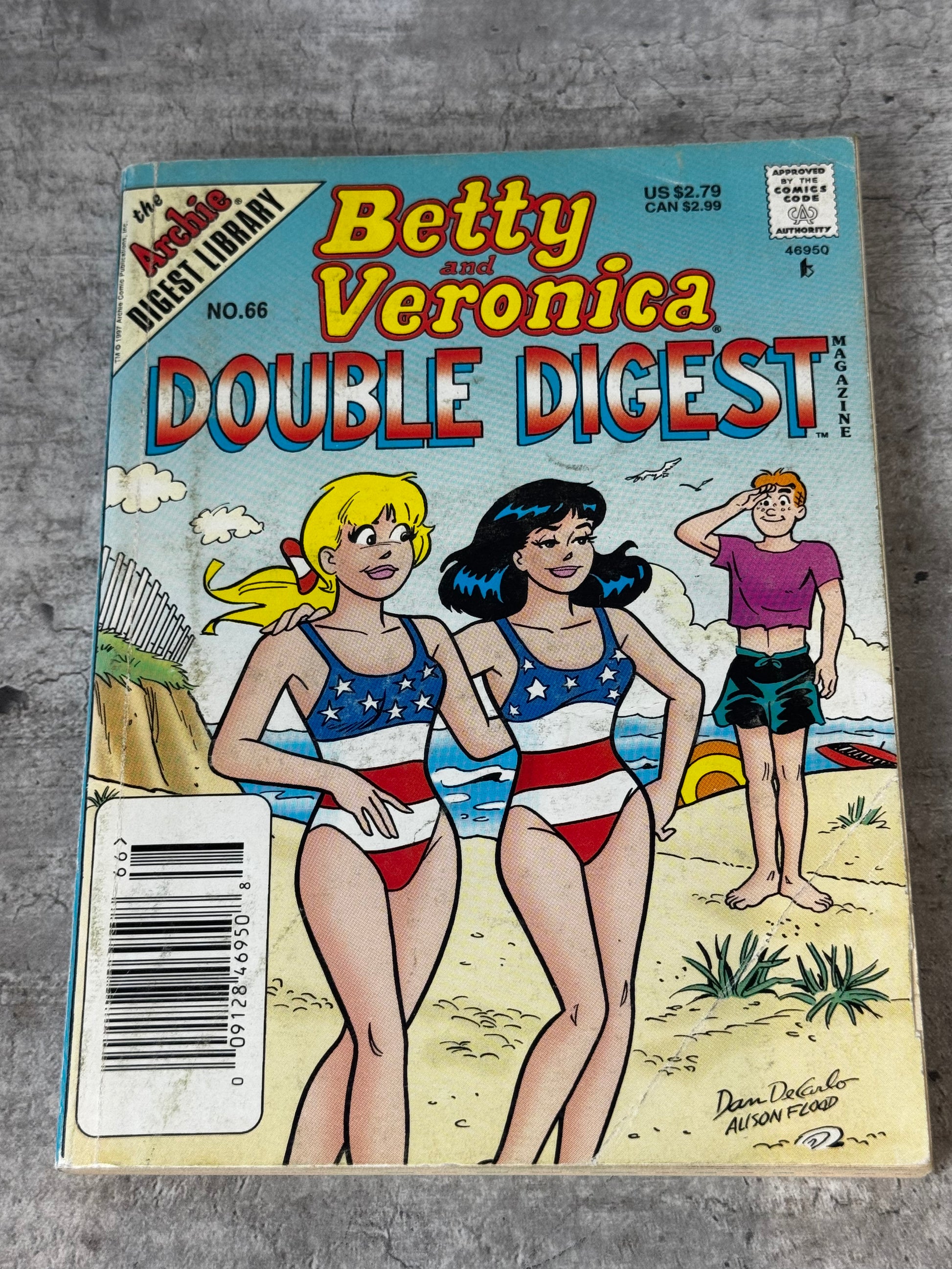 1997 - Betty & Veronica Double Digest Magazine #66 Var. B - VF+ - ENG 1