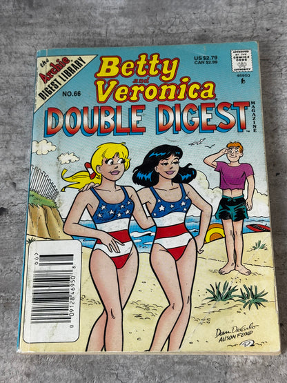 1997 - Betty & Veronica Double Digest Magazine #66 Var. B - VF+ - ENG 1