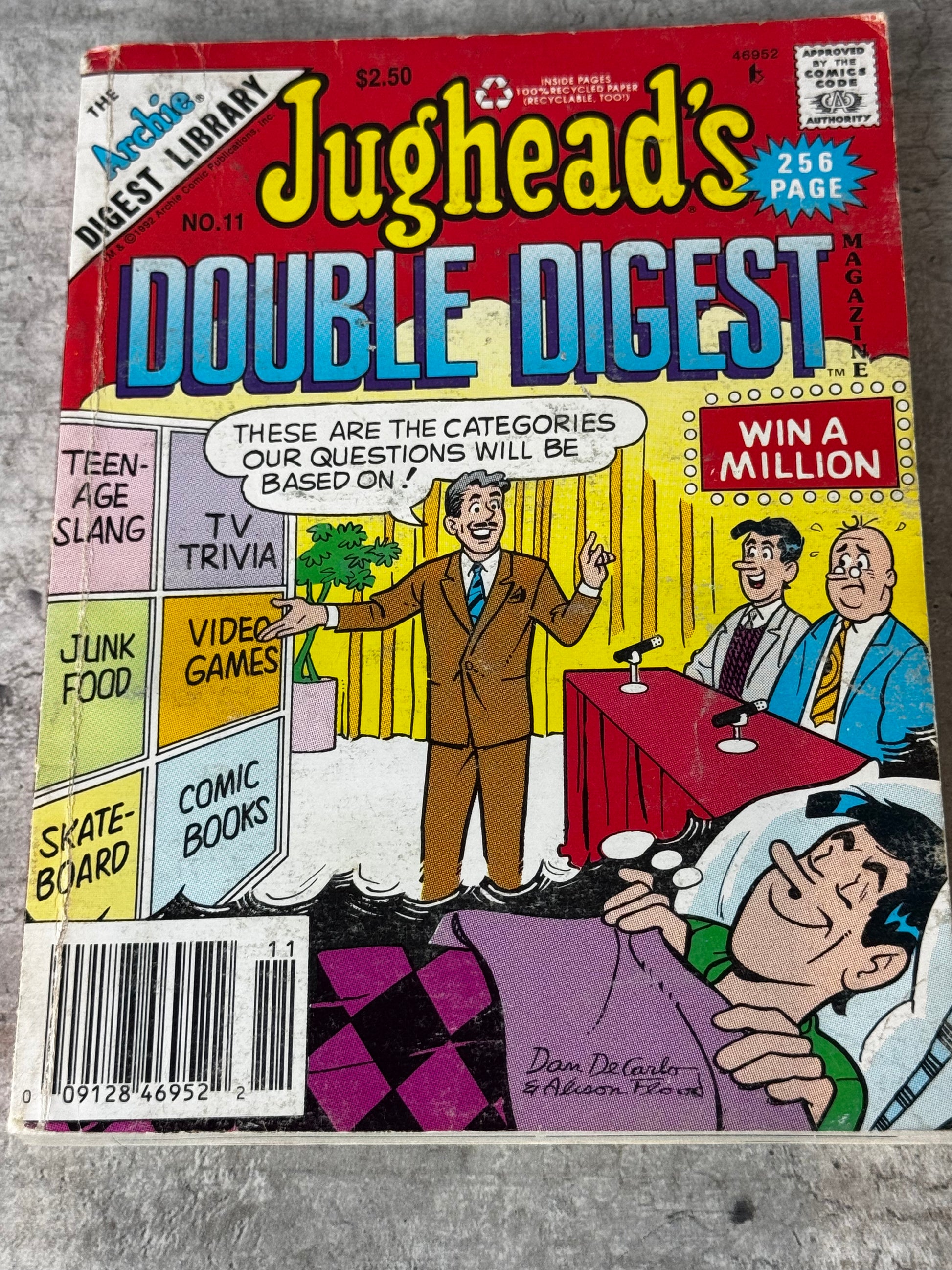 1992 - Jughead's Double Digest #11 Var. B - VF+ - ENG 1