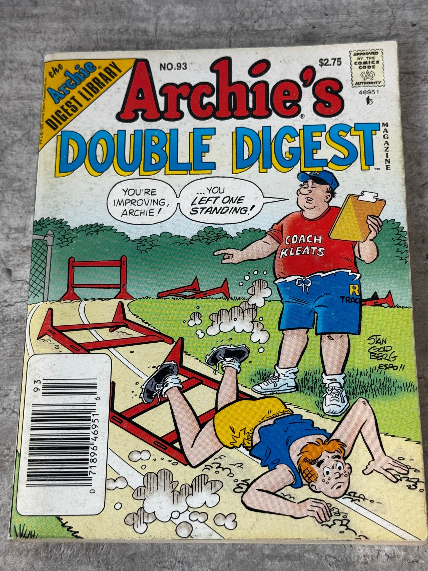 1997 - Archie Comic Publications - Archie Double Digest #93 Var. B - VF+ - ENG 2