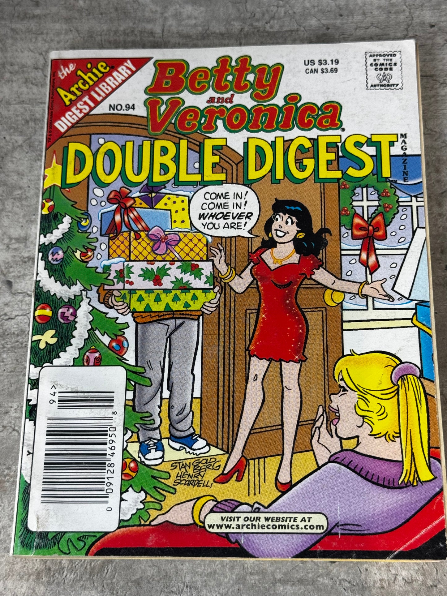 2001 - Betty & Veronica Double Digest Magazine #94 Var. B - VF+ - ENG 1