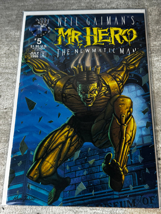 1995 - Neil Gaiman's Mr. Hero: The Newmatic Man, Vol. 1 #5 Var. A - GM - ENG 1