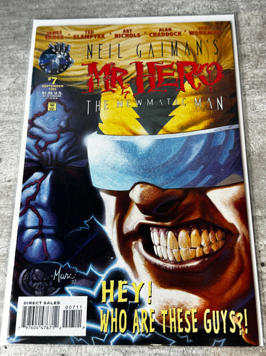 1995 - Neil Gaiman's Mr. Hero: The Newmatic Man, Vol. 1 #7 Var. A - GM - ENG 1