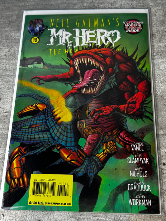 1995 - Neil Gaiman's Mr. Hero: The Newmatic Man, Vol. 1 #10GM - ENG 1