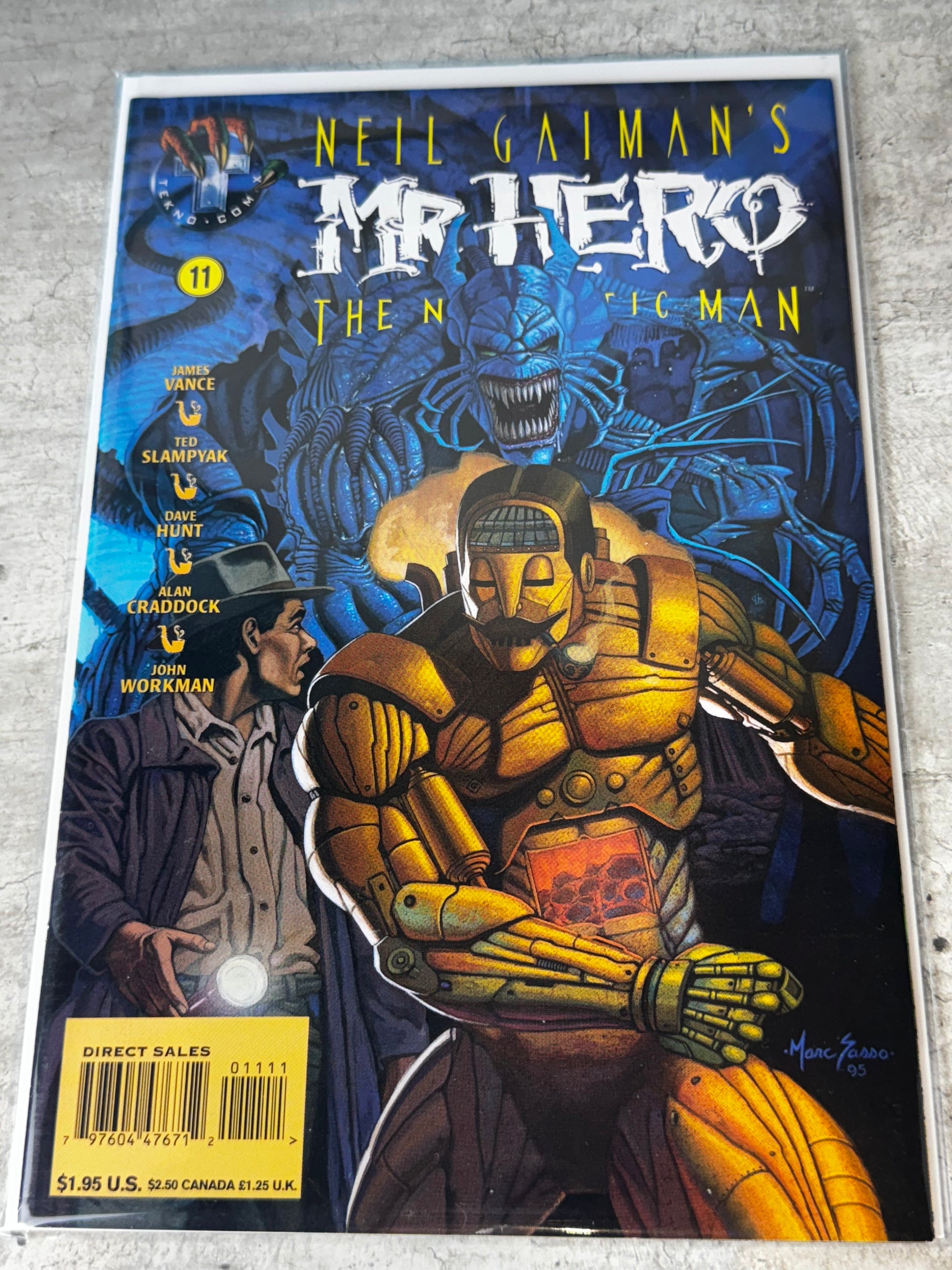 1995 - Neil Gaiman's Mr. Hero: The Newmatic Man, Vol. 1 #11GM - ENG 1