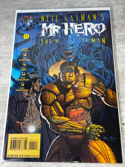 1995 - Neil Gaiman's Mr. Hero: The Newmatic Man, Vol. 1 #11GM - ENG 1