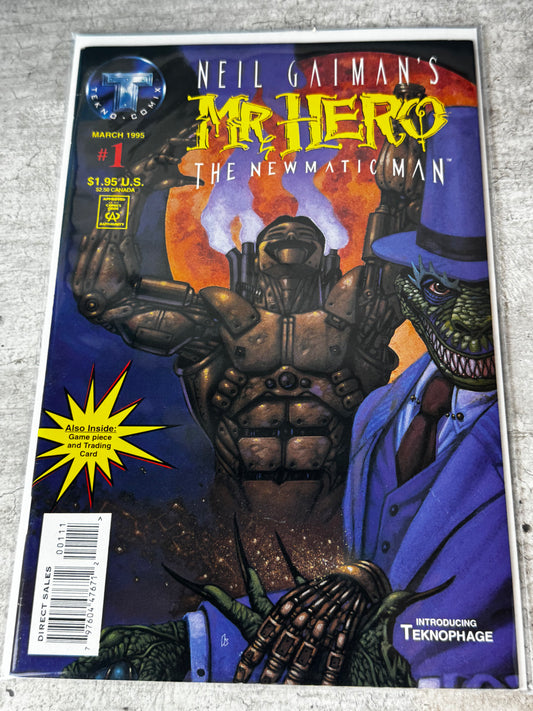 1995 - Neil Gaiman's Mr. Hero: The Newmatic Man, Vol. 1 #1 Var. A - NM/M - ENG 1