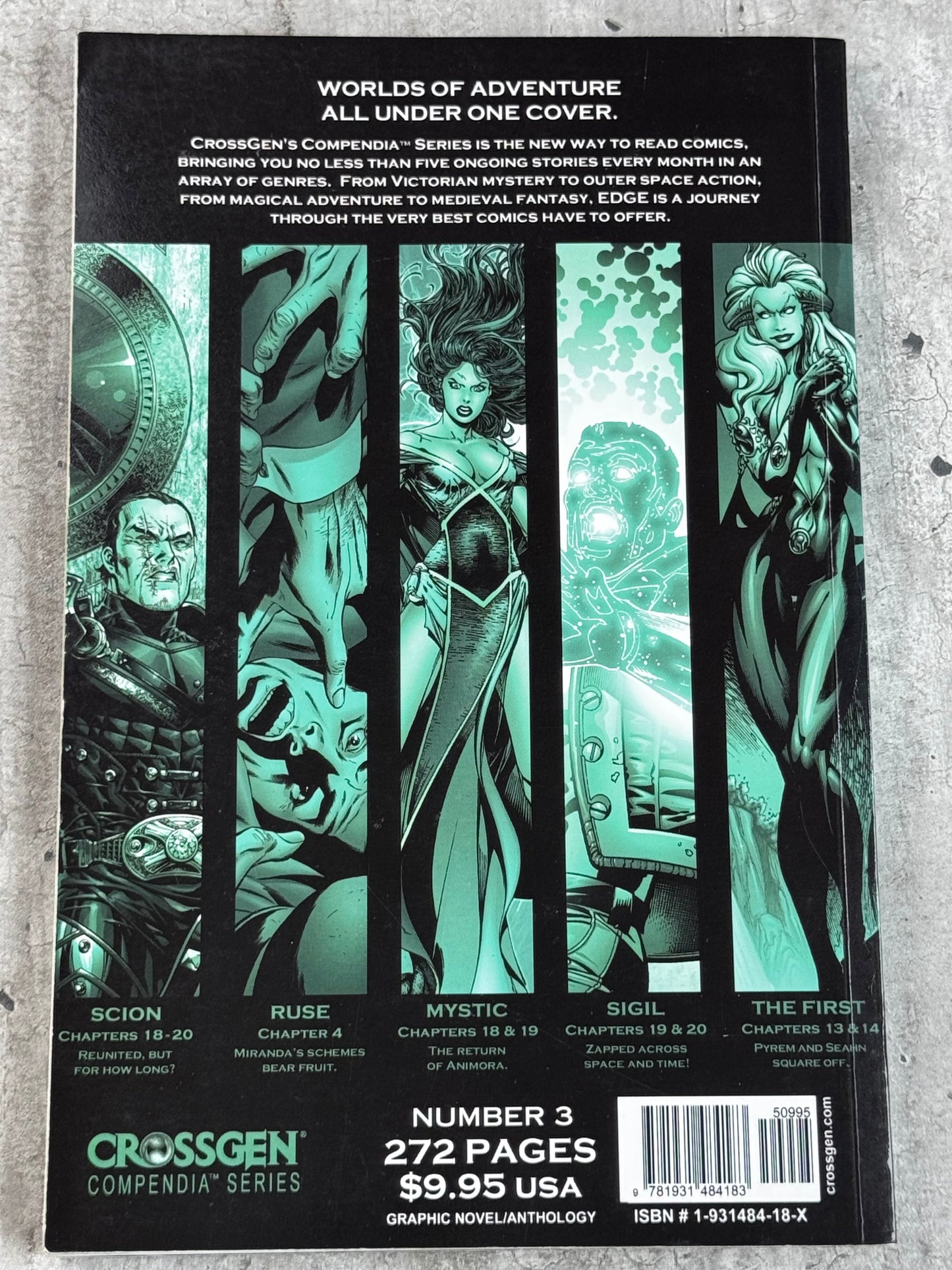2002 - Edge #3 - Scion, Chapters 18, 19 and 20 - M - ENG 2