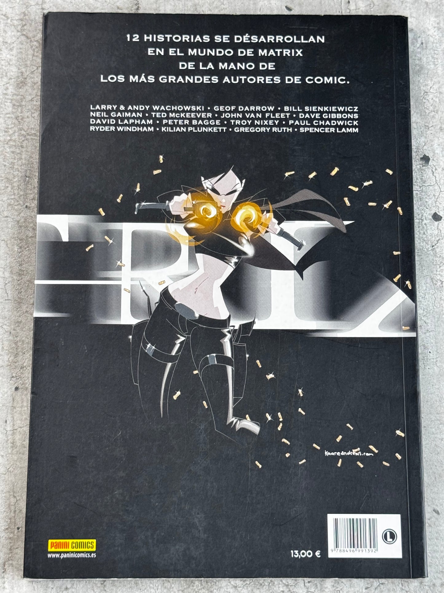 2003 - The Matrix Comics #1 - There Are No Flowers In The Real World - M - SPA 2