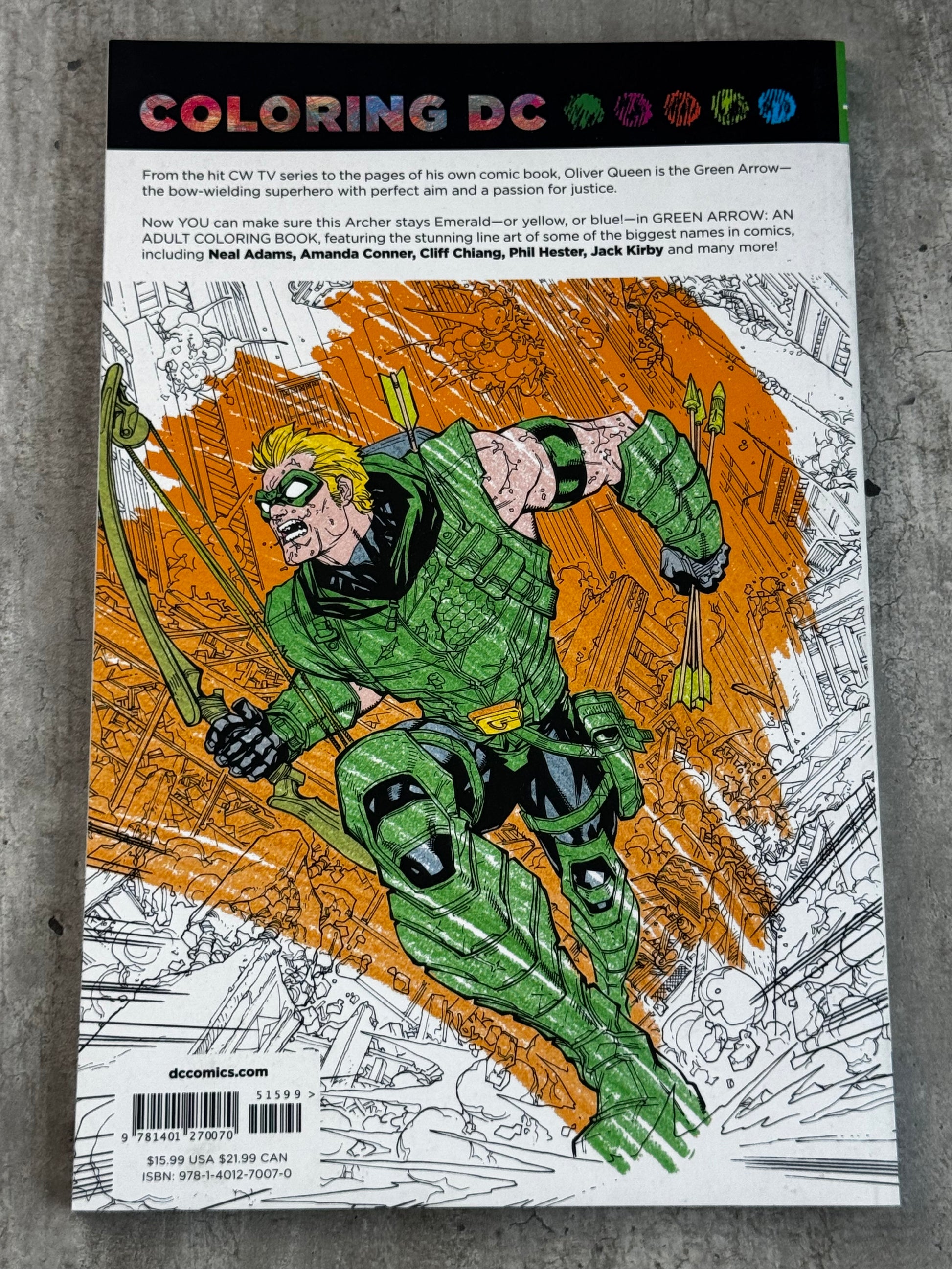2017 - Coloring DC: An Adult Coloring Book - M - ENG 2