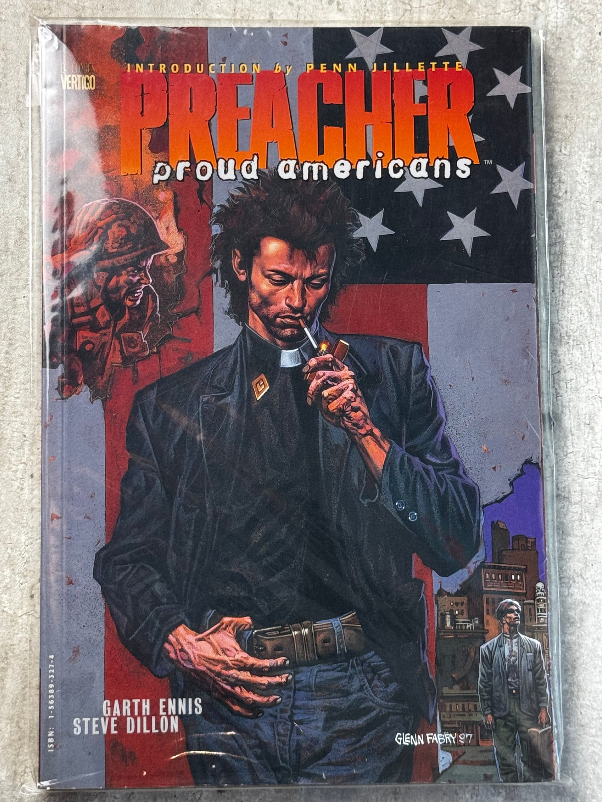1997 - Preacher TP #3 Var. A - Proud Americans - M - ENG 1