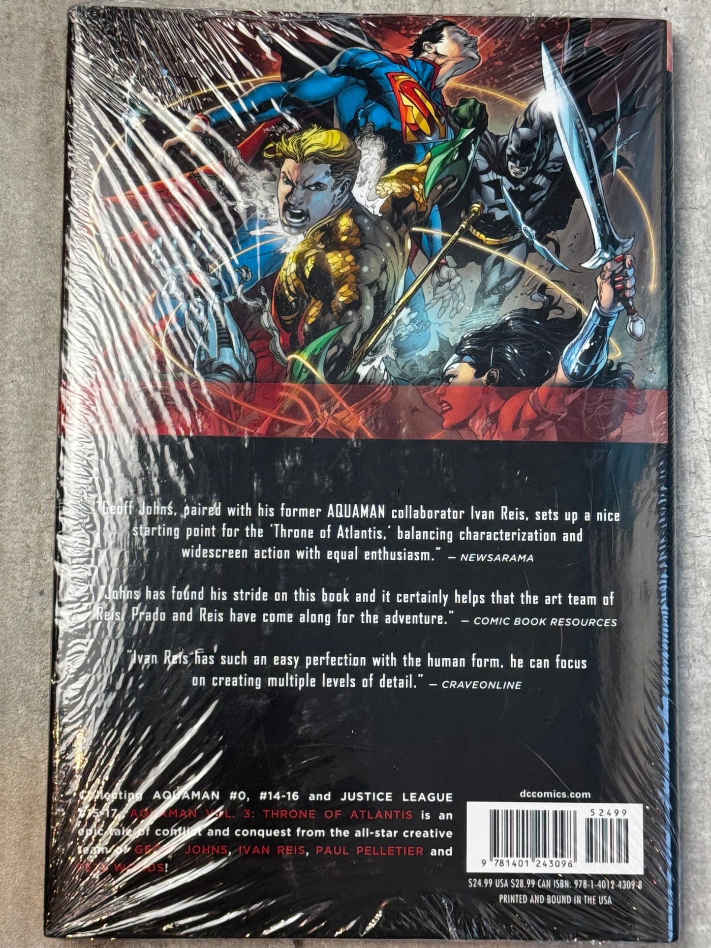 2013 - Aquaman, Vol. 7 HC #3 - Throne Of Atlantis - VF+ - ENG