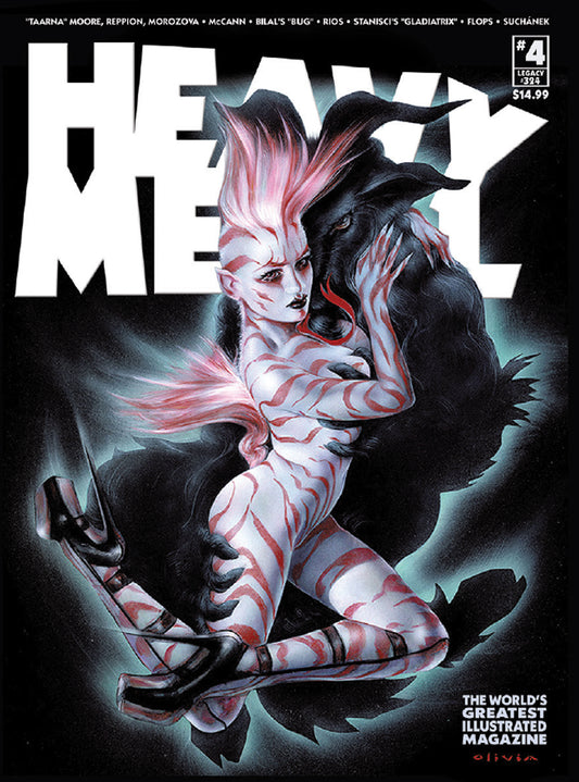 2025 - Heavy Metal Magazine #4 Cvr A Olivia De Berardinis - M - ENG 1