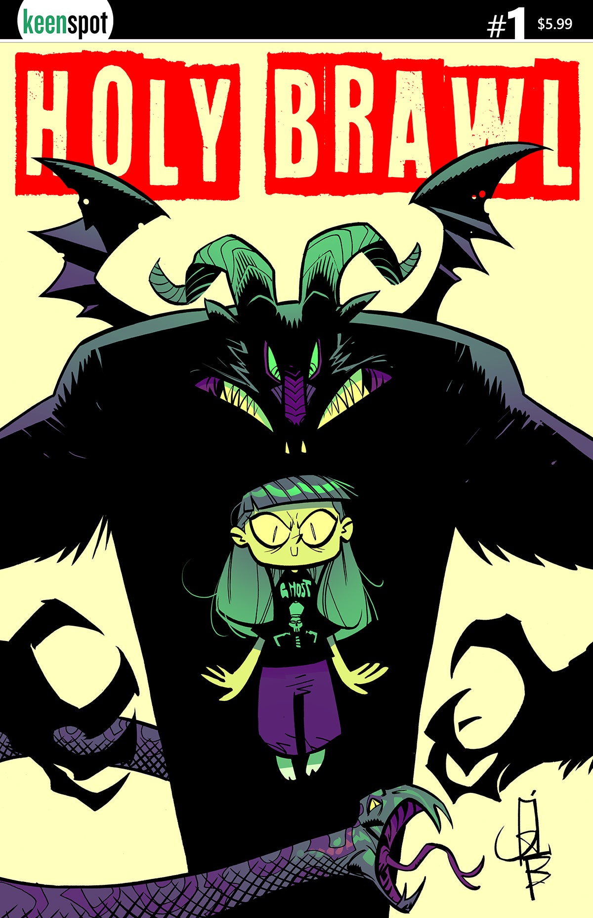 2025 - Holy Brawl #1 Cvr A Athila Fabbio Yellow - M - ENG 1