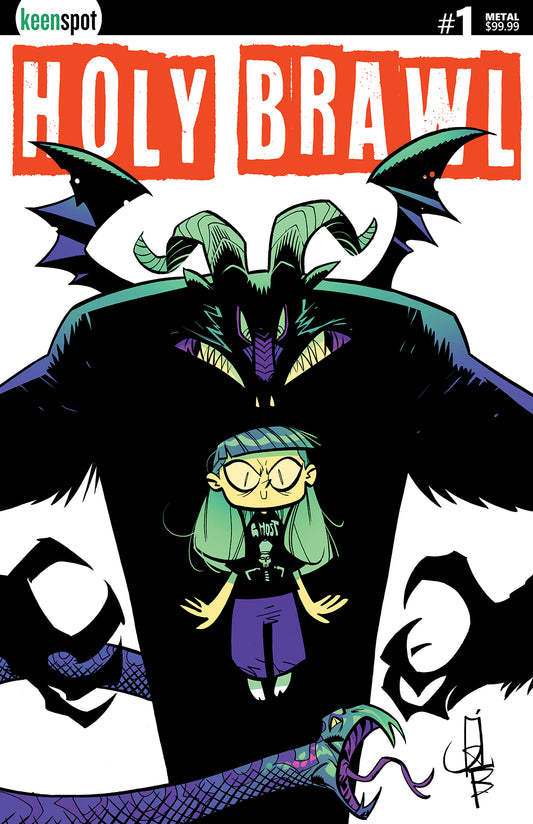 2025 - Holy Brawl #1 Cvr D Athila Fabbio White Metal Var - M - ENG 1