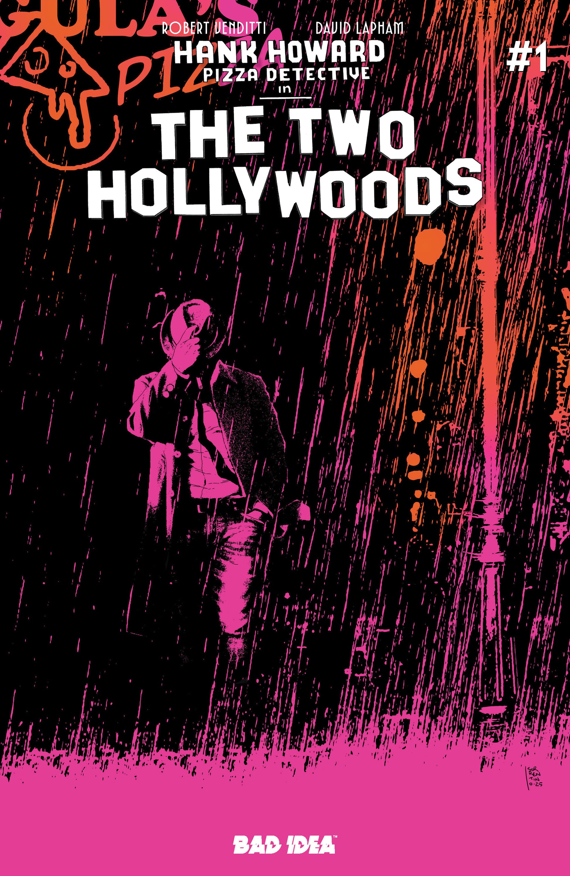 2025 - Hank Howard Pizza Detective #1 (Of 2) The Two Hollywoods Cvr C Andrea Sorrentino Var - M - ENG 1