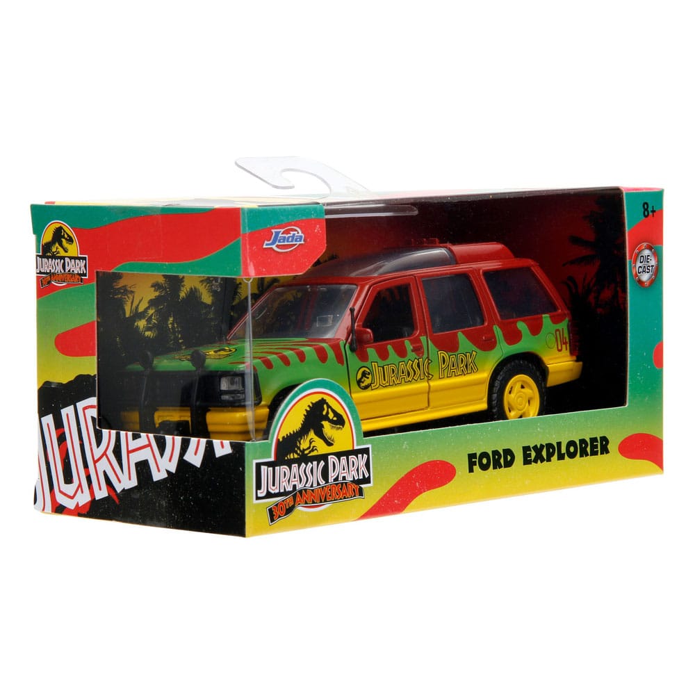 Jurassic World Diecast Model 1/32 1993 Ford Explorer - M 3