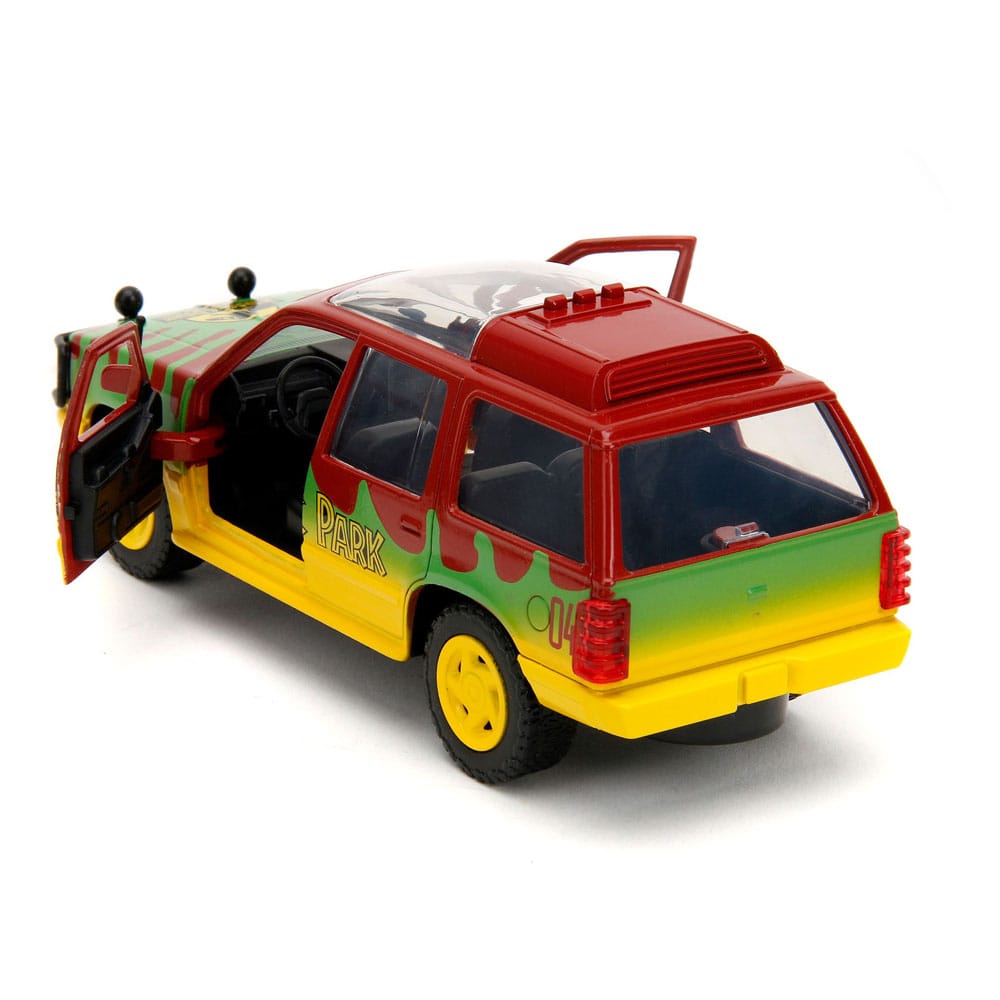 Jurassic World Diecast Model 1/32 1993 Ford Explorer - M 4