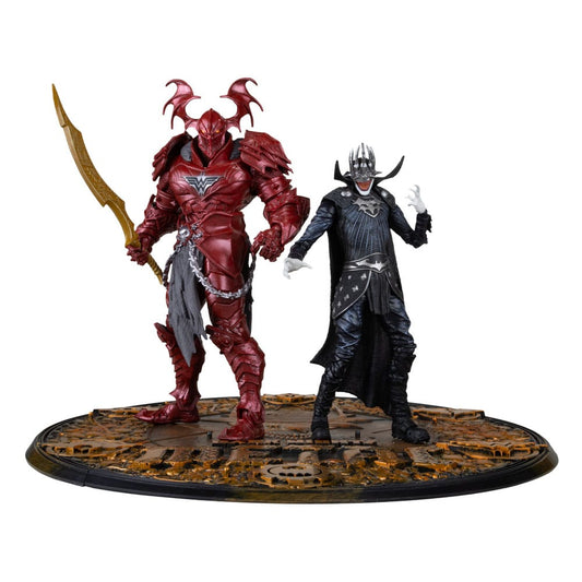 DC MCFarlane Coll Ed Batman Who Laughs & Merciless 2 Pk - M 1