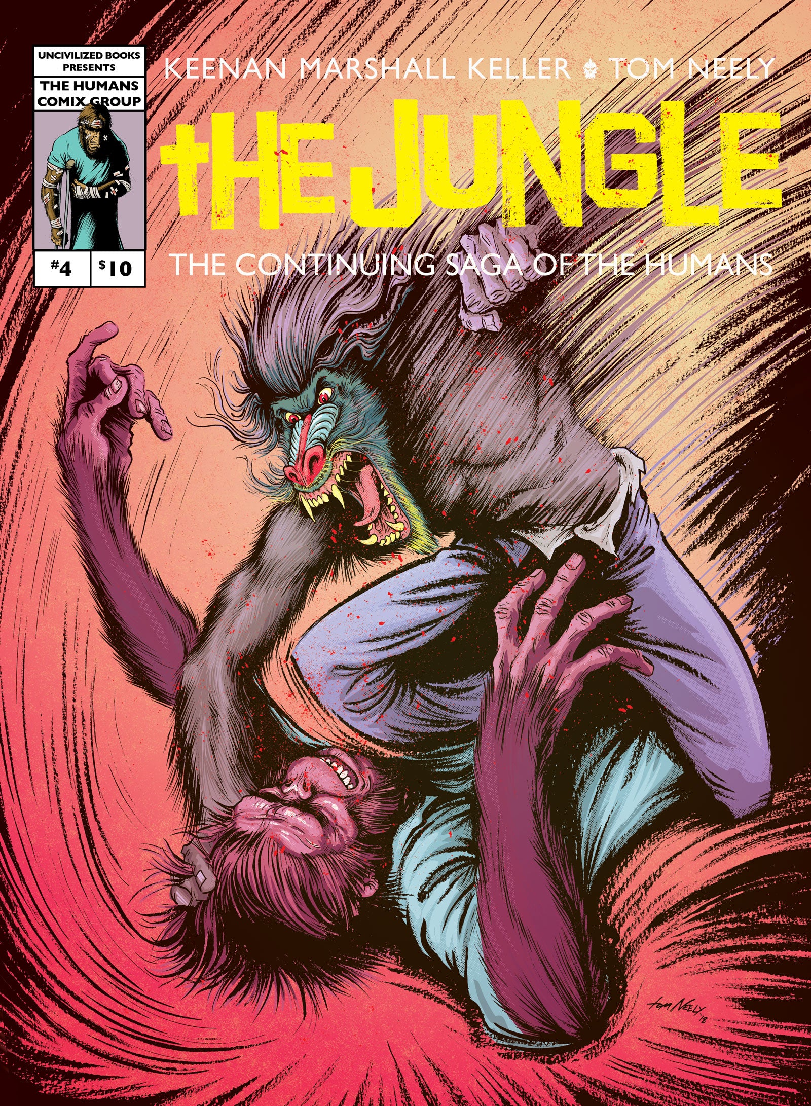 2025 - Jungle #4 (Of 5) Cvr A Tom Neely - M - ENG 1