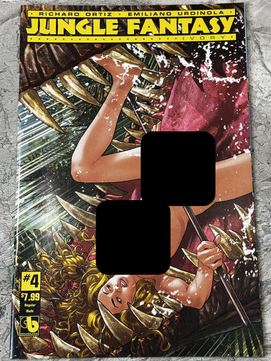 2016 - Avatar Press - Jungle Fantasy Ivory #4 Var. H - GM - ING