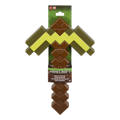 Minecraft Roleplay Replica Gold Pickaxe - M 3