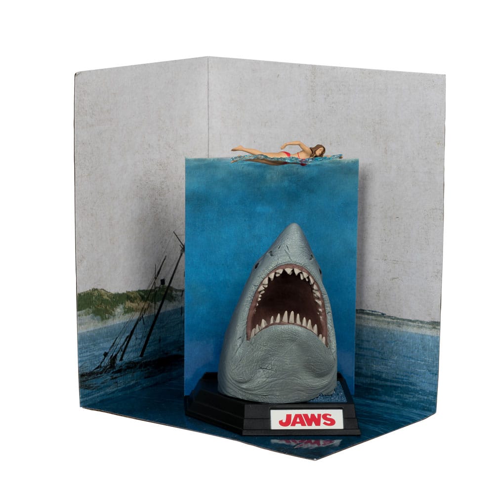 Jaws Movie Maniacs PVC Statue Jaws (50th Anniversary) 16 cm - M 2