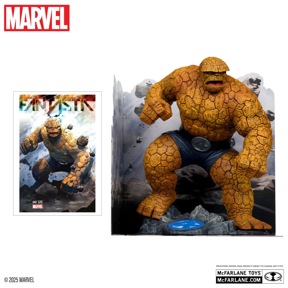 Marvel Collection PVC Statue 1/10 The Thing 17cm - M 2