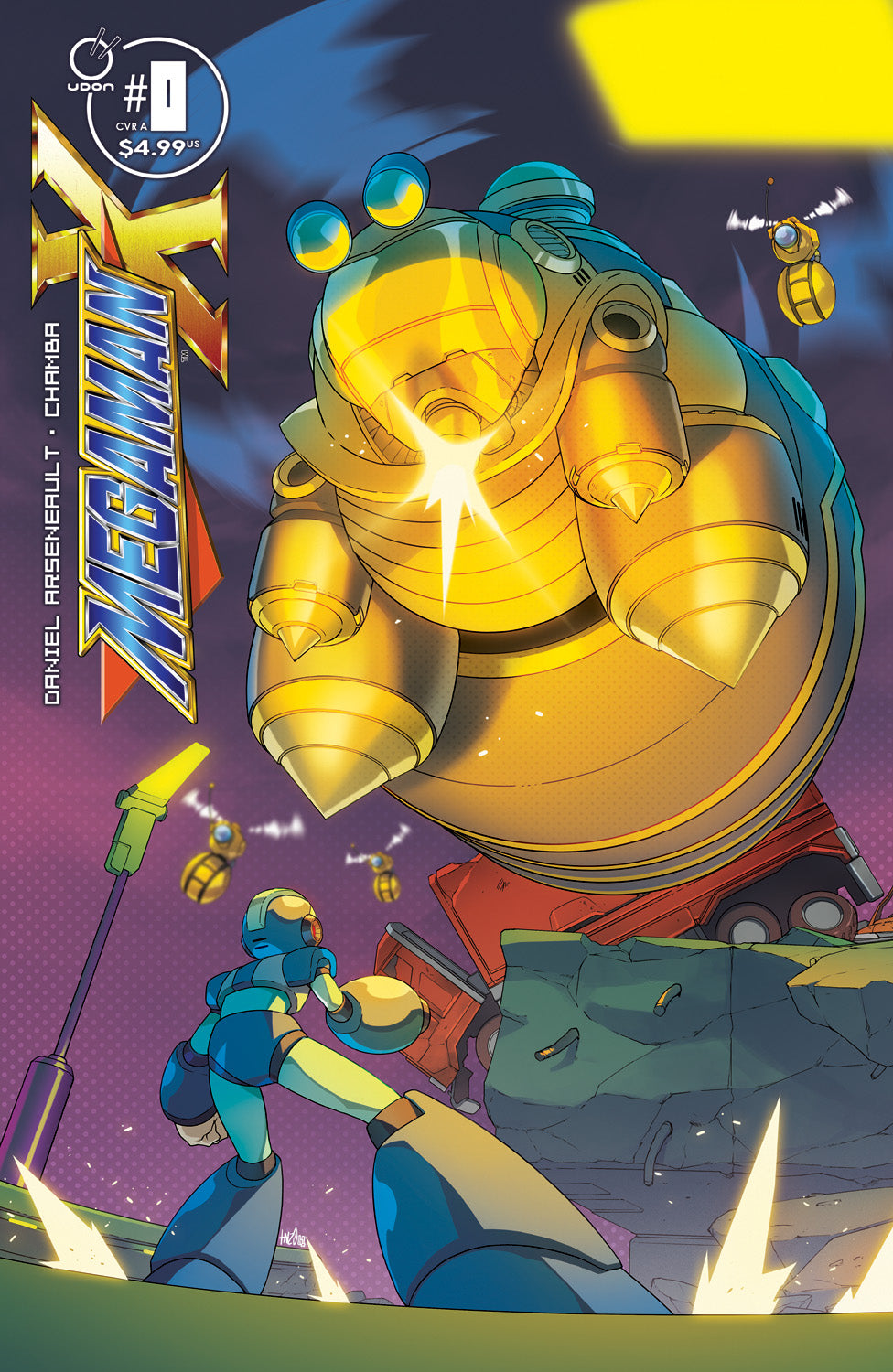 2025 - Mega Man X #0 (Of 5) Cvr C Hanzo Steinbach Var - M - ENG 1