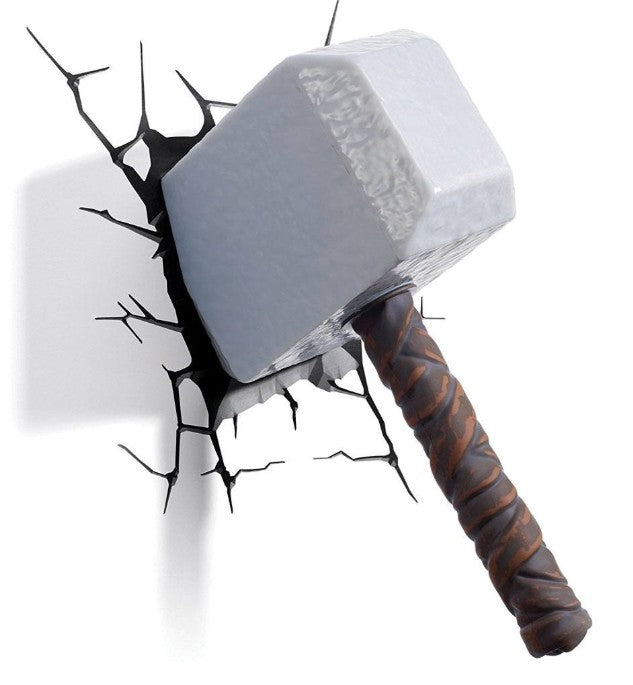 Marvel 3D LED Light Thor Hammer On-Demand