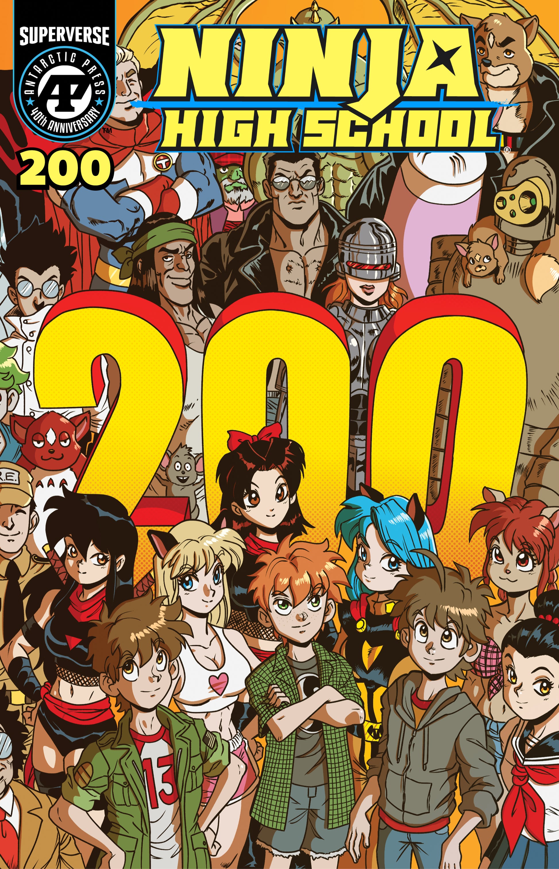 2025 - Ninja High School #200 Cvr A Ben Dunn - M - ENG 1