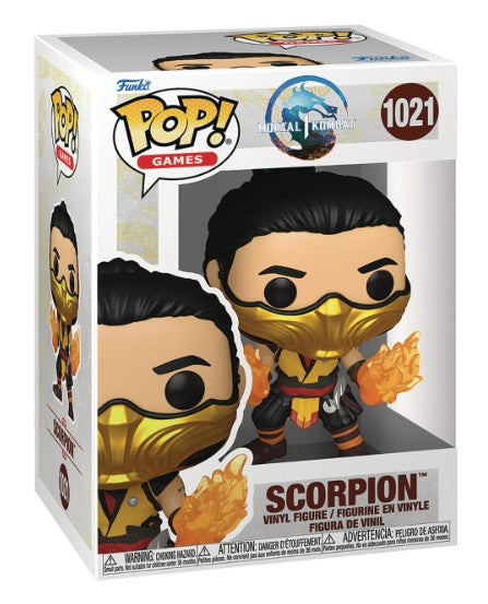 Funko Pop Games Mortal Kombat 1 Scorpion Vinyl Figurine - M 1