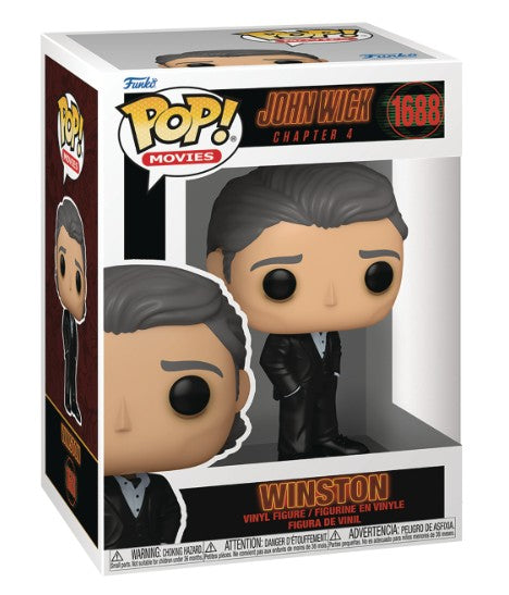 Funko Pop Movies John Wick 4 Winston Vinyl Figurine - M 1
