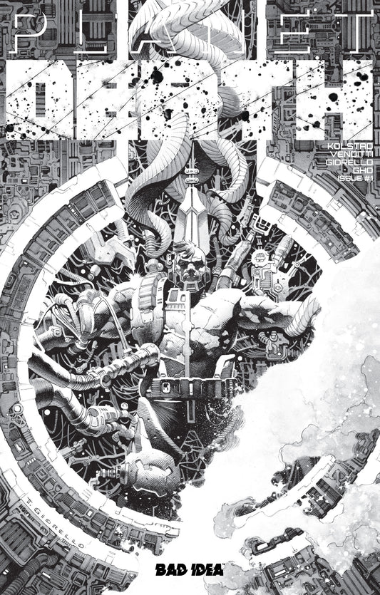 2025 - Planet Death Planet Sized Edition #1 Cvr B B&W Tomas Giorello Var - M - ENG 1