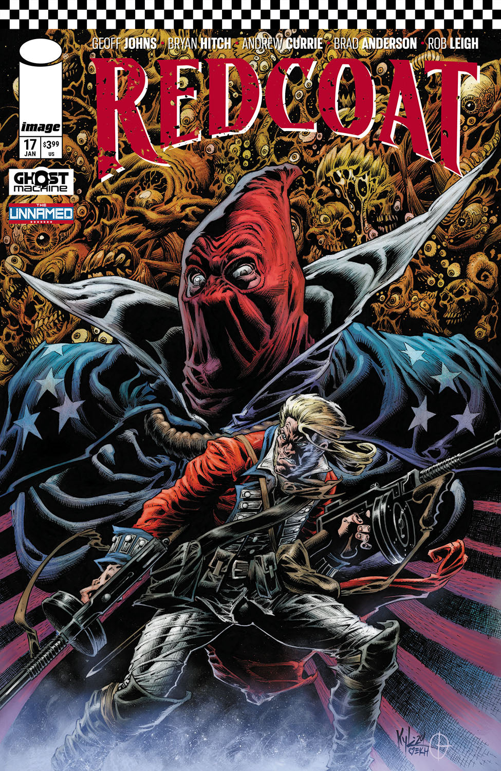 2025 - Redcoat #17 Cvr B Kyle Hotz & Dan Brown Var - M - ENG 1