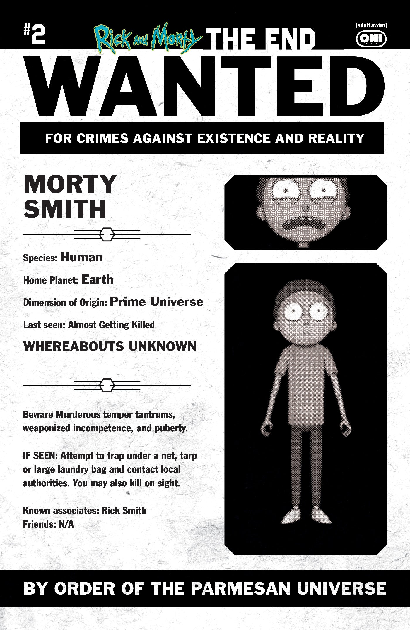 2025 - Rick And Morty The End #2 (Of 6) Cvr C Inc 1-10 Phil Murphy Most Wanted Var - M - ENG 1