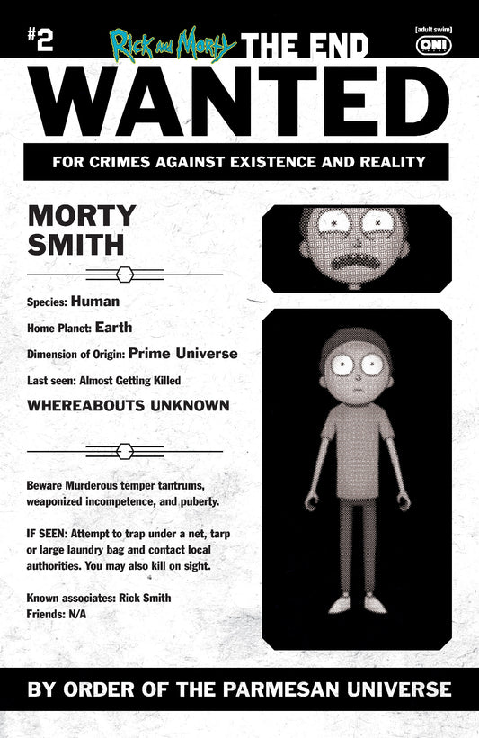 2025 - Rick And Morty The End #2 (Of 6) Cvr C Inc 1-10 Phil Murphy Most Wanted Var - M - ENG 1