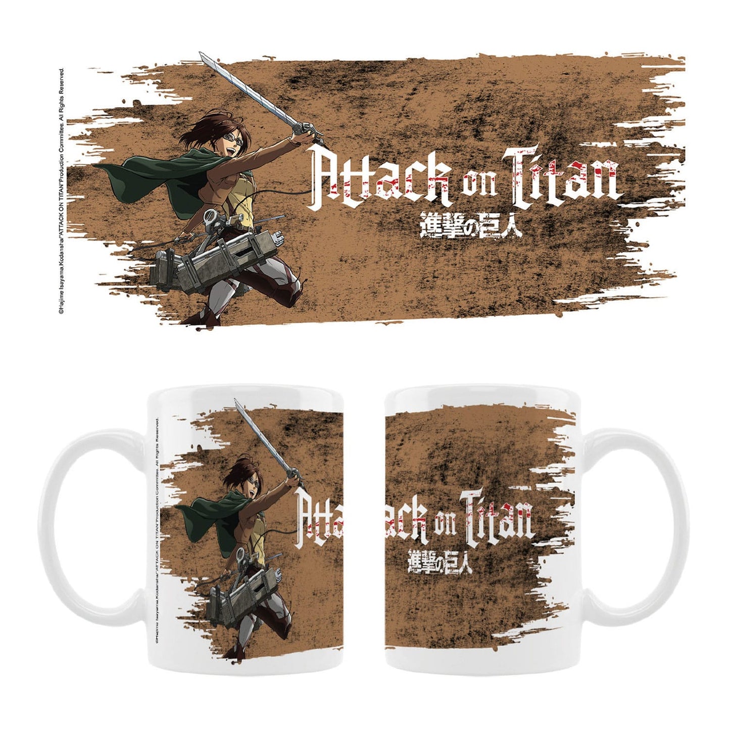 Attack on Titan Ceramic Mug Hange - M 1