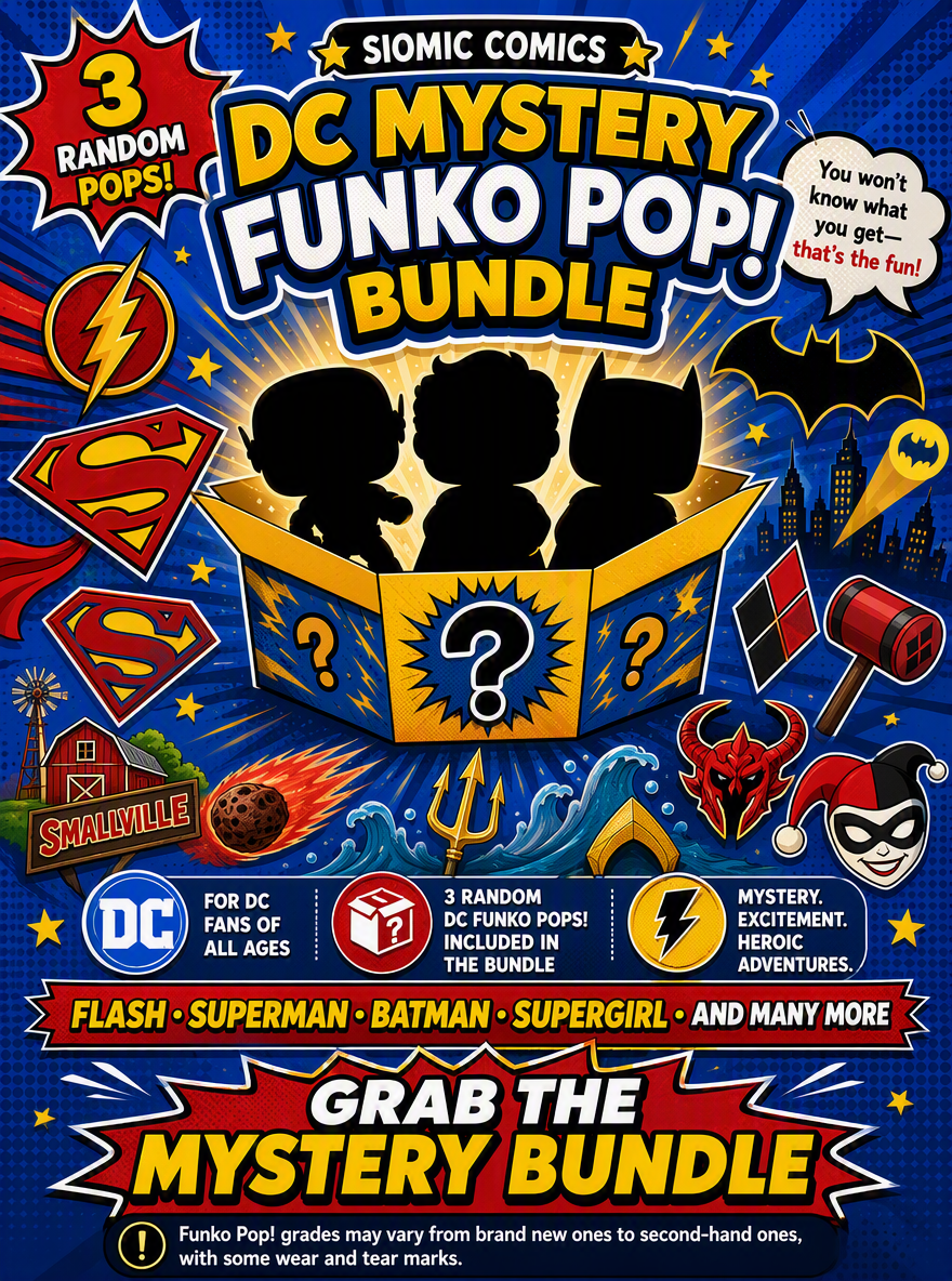 DC Mystery Funko Pop! Bundle