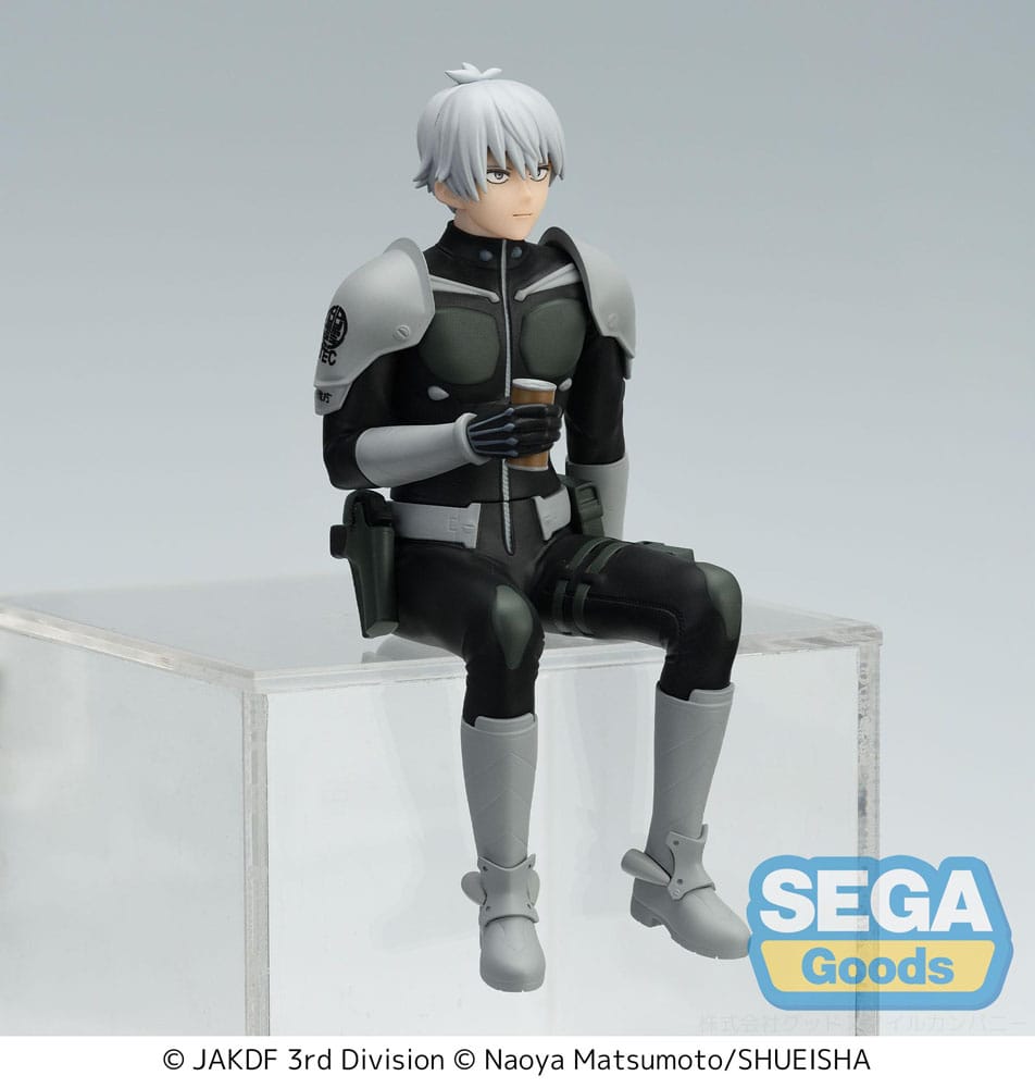 Kaiju No. 8 PM Perching PVC Statue Reno Ichikawa Break Time 15 cm - M 3