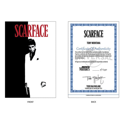 Movie Maniacs 6in Tony Montana (Scarface) Figurine - M 6