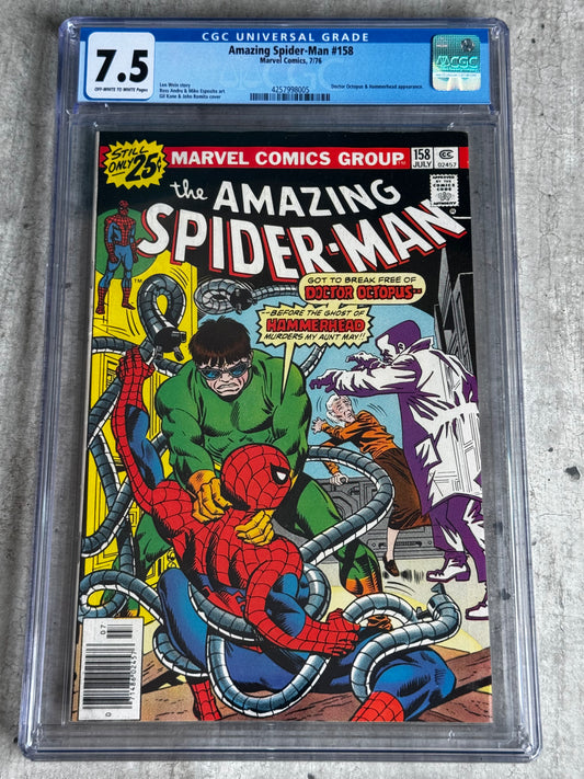 1976 - The Amazing Spider-Man, Vol. 1 #158 Var. A - VF- - ENG 1