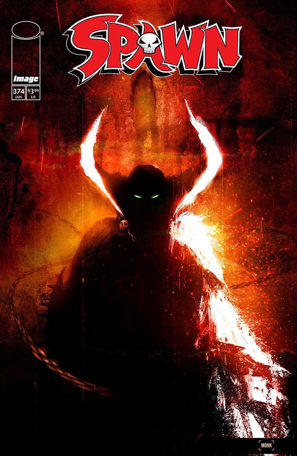 2025 - Spawn #374 Cvr A Jeff Monk - M - ENG 1