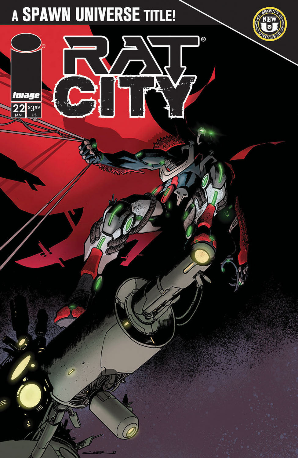 2025 - Spawn Rat City #22 Cvr A Yildiray Cinar - M - ENG 1
