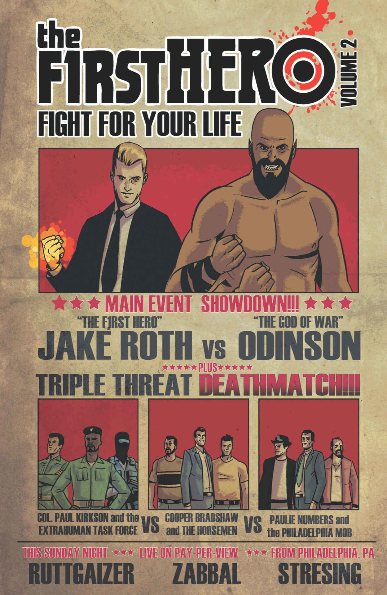 2015 - The F1rst Hero: Fight For Your Life TP - M - ENG - PRE-ORDER 1